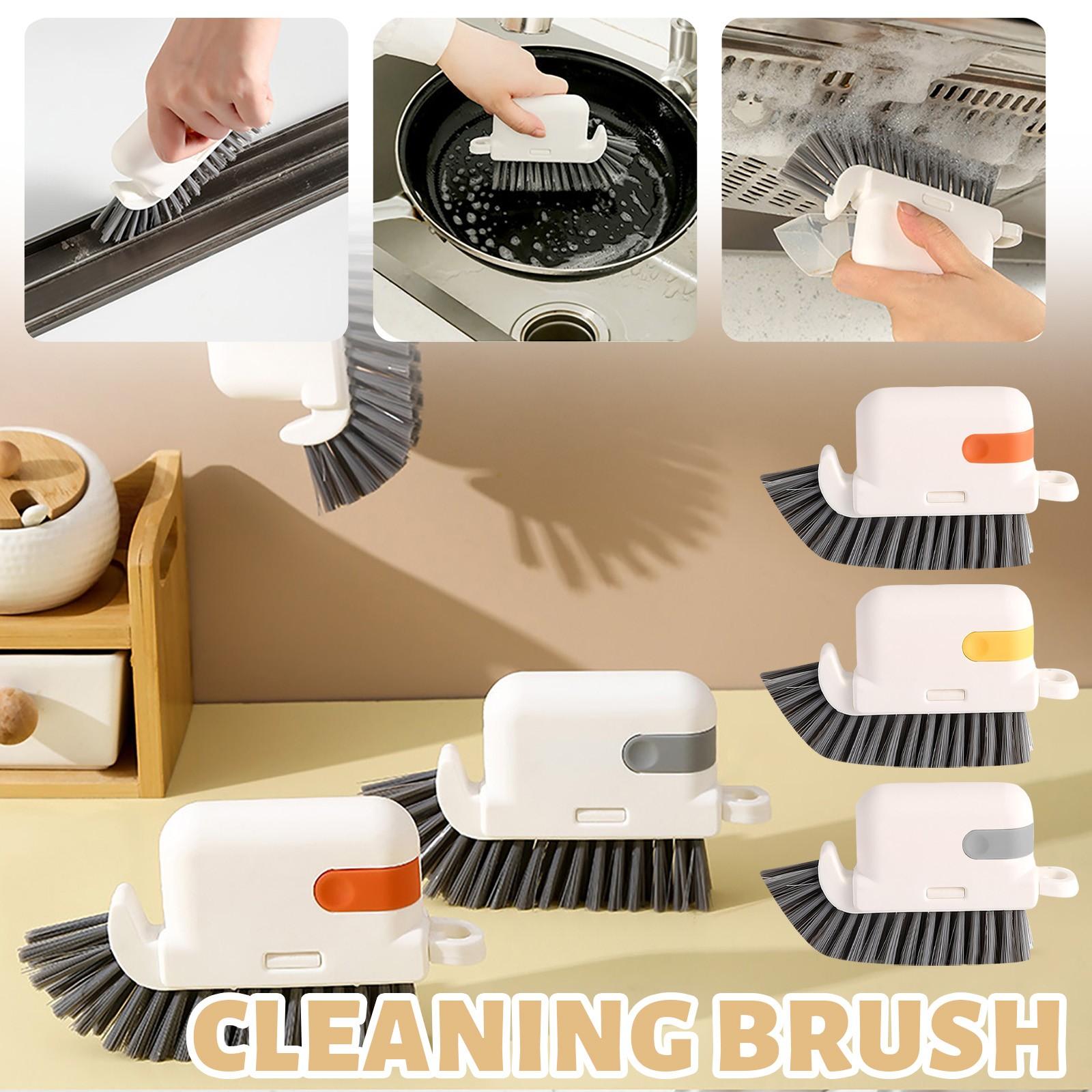 Съемная щетка «три в одном» для оконных пазов Щетка для дверных и оконных пазов Бытовая плита Пазы для вытяжки Щетка для чистки зазоров в мертвых углах